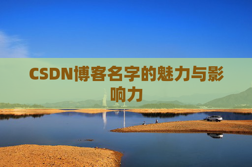 CSDN博客名字的魅力与影响力